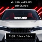 On Arka Cam Yazisi - Araba Motosikler Atv Kamyon Kamyonet Cam Uyumlu