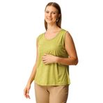 ON Büyük Beden Yakası Düğme Detaylı Kolsuz Basic Bluz, XL, TYCD36E4EA9E19D936A3A6D00, Oliv, Kadın