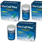 On Call Plus 150 Adet Seker Ölçüm Çubuğu / Strip