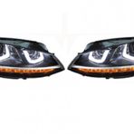 ÖN FAR SET ( ÇİFT U LED KAYAR SİNYAL ) GOLF 7 13-