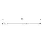 Ön Fren Balata Fişi Ikaz Kablosu Astra H-Zafıra B 04 Vectra C 1.9-2.0-2.2 Gts 04 300MM 13116560-6235647