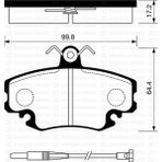 Ön Fren Balata Fişli Renault R9 R19 R21 Clıo I Iı / Megane I / Twıngo / Dacıa Logan / Sandero / Solenza