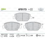 Ön Fren Balatası Opel Insıgnıa B 18 17 Inç Jant 1680880180-84120877-42794673