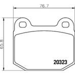 ON FREN BALATASI OPEL SPEEDSTER BRAXIS AB0506