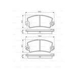 ON FREN BALATASI R12 SOLENZA BENZINLI (GDB148)