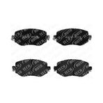 Ön Fren Balatası Renault Megane Iv 15 Tüm Motor Tipleri G:129mm Y:58.4 Mm K:18mm