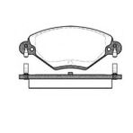 ON FREN DISK BALATA WVA 23277 ( CITROEN : C5 2.0 2.0HDI ) - MGA-55179