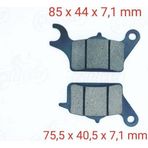 Ön Fren Disk Balatası Sfa652 İth Dio 110 Suzuki Uk 110 Address (17-..) Yamaha Tricity 125 (14-..)