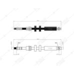 On Fren Hortumu Bmw X1 E84 09-15 Svac 40-0150