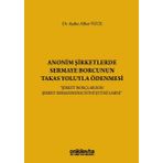 On İki Levha Yayıncılık - Anonim Şirketlerde Sermaye Borcunun Takas Yoluyla Ödenmesi