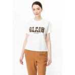On Minimalist Oversize Kadın Bluz - Yuvarlak Yaka Kısa Kol
