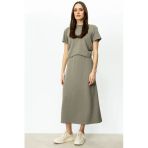 On Minimalist Oversize Midi Etek - Günlük Şıklık