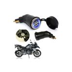ON OFF MOTO Bmw 1200-1250 Triumph Tiger Çakmaklık Çift Usb Şarj Adaptörü