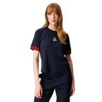 ON Önü Taşlı Sıfır Yaka Bluz Lacı-Bordo, M, 26K.ON.BLZ.61331.01, LACI-BORDO, Kadın