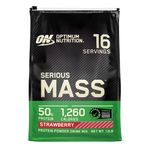 ON Optimum Nutrition Serious Mass Çilek Aromalı 5.45kg 16 Servis