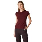 ON Sıfır Yaka Ay Kol Basic Bluz, M, 26K.ON.BLZ.61302.01, BORDO, Kadın