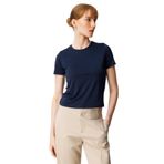 ON Sıfır Yaka Kısa Kol Basic Bluz, M, 26K.ON.BLZ.61334.01, LACIVERT, Kadın
