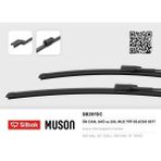 Ön Silecek Süpürgesi 650/380Mm Muz Tipi Partner Tepe - Berlıngo 08 Grande Punto -Lınea 08 Fıat 5 00L 12 Fıesta Vı 08 Corsa D 06 Corsa E 14 Aveo 11 Mıto 09
