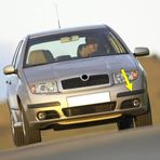 Ön Tampon Sol Köşe Bandı Çıtası 6Y0807717B Skoda Fabia 1 ile uyumlu 2005-2008