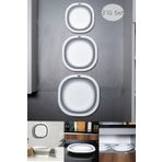 On Time 3lü Katlanır Badya Leğen Akordiyon Katlanır Badya Set 2,7 - 5 - 10 Lt
