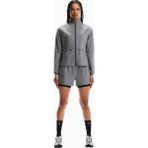 On Weather Jacket Lumos Reflektif Su Itici Kadın Koşu Ceketi - Gri
