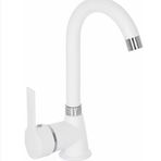 On2 Armatür Delta Beyaz Lavabo Bataryası