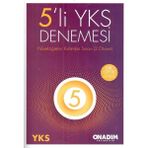 Onadım Yayınları Onadım Yayıncılık YKS 2. Oturum 5 Deneme