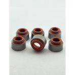 On_All Parts Subap Lastiği Sızdırmazlık Keçesi 16 ADET Fkm ON_S33 Kırmızı 9 x 15/17,5 x 11,5
