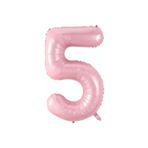 Onay Store Folyo Balon 5 Rakamı Helyum Balon 76 Cm Pembe Renk - 5 Yaş Balonu -doğum Günü Parti Seti Malzemeleri