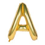 Onay Store Folyo Balon A Harfi Helyum Balon 76 Cm Gold Renk - A Harf Balon - Harf Folyo Balon - A Harfli Balon