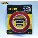 Onba 10mm x 5mt Çift Taraflı Silikon Bant ( Vhb ) 3ADET