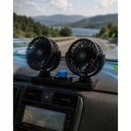 Onba Araç Vantilatör Oynar Başlıklı Çakmaklık Girişli 2 Modlu Oto Fan - OB2094-5177 - Çok Renkli
