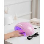 Onba Ultraviyole Işıklı 15 Ledli 45W Oje Kurutucu Makine Pembe - OB5155-1971