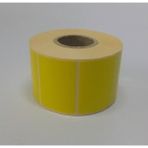 Onbir Tedarik 40X60 mm Eczane Ilaç Tarif Etiketi Sarı Termal Etiket 1000'LI Sarım 10 Rulo - 10 Bin Adet