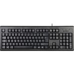 ÖNÇ - PRİME A4 Tech KM-720, Siyah, USB Kablolu, Türkçe F, Multimedya Klavye