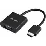 ÖNÇ - PRİME Philips SWR1620B/93 Hdmı To VGA Dönüştürücü Adaptör Harici Ses Çıkışlı