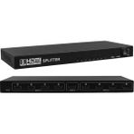 ÖNÇ - PRİME Powermaster PM-14218 1 Giriş 8 Çıkış Port 1080P Fhd Hdmı Dağıtıcı Splitter (8'li Çoklayıcı)