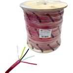 Oncab 2X2X0.60MM Jysty Yangın Alarm Kablosu 500MT - Kırmızı