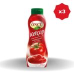 Öncü Ketçap 700 Gr - (3 Adet)