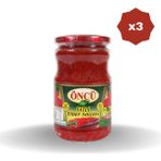 Öncü Tatlı Biber Salçası 700 Gr - (3 Adet)