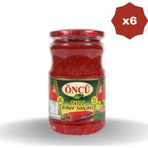 Öncü Tatlı Biber Salçası 700 Gr - (6 Adet)