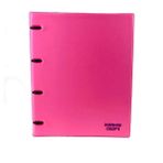 Önder 122-23 Rainbow Colors 4 Halkalı PVC Pembe Klasör