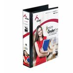 Önder 2012-3 A4 2 cm 4 Halka Siyah Firma Klasörü