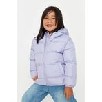 ÖNDER MODA Kız Çocuk Su Ve Rüzgar Geçirmez Kapüşonlu Şişme Mont