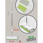 One Click Akıllı Mop Paleti Xl 32Cm Tembel Mop El Değmeden Islak Havlu Bez Kullan At Otomatik Dgt-101
