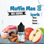 One Hit Wonder Muffin Man Mix Aroma Elma Tarçın Donut Gıda Aroması 10 ml