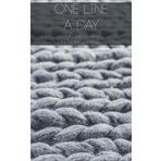 One Line A Day: A Five Year Memory Journal - Gray knitting cloth: ( 5x8" One Page Per Day 5 Year Diary )