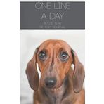 One Line A Day: A Five Year Memory Journal - Red dachshund: ( 5x8" One Page Per Day 5 Year Diary )