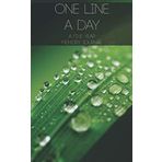 One Line A Day: A Five Year Memory Journal - Water droplets on nature: ( 5x8" One Page Per Day 5 Year Diary )
