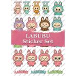 One Little Happiness Labubu Sticker -Bullet Journal - Ajanda - Planner - Defter - Laptop Etiket Çıkartma